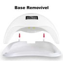 Cabine Estufa De Unha Sun 5 Digital 48w Bivolt 24 leds Uv Para Unhas Gel Acrígel