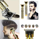 Máquina de corte de cabelo profissional elétrica designer masculino