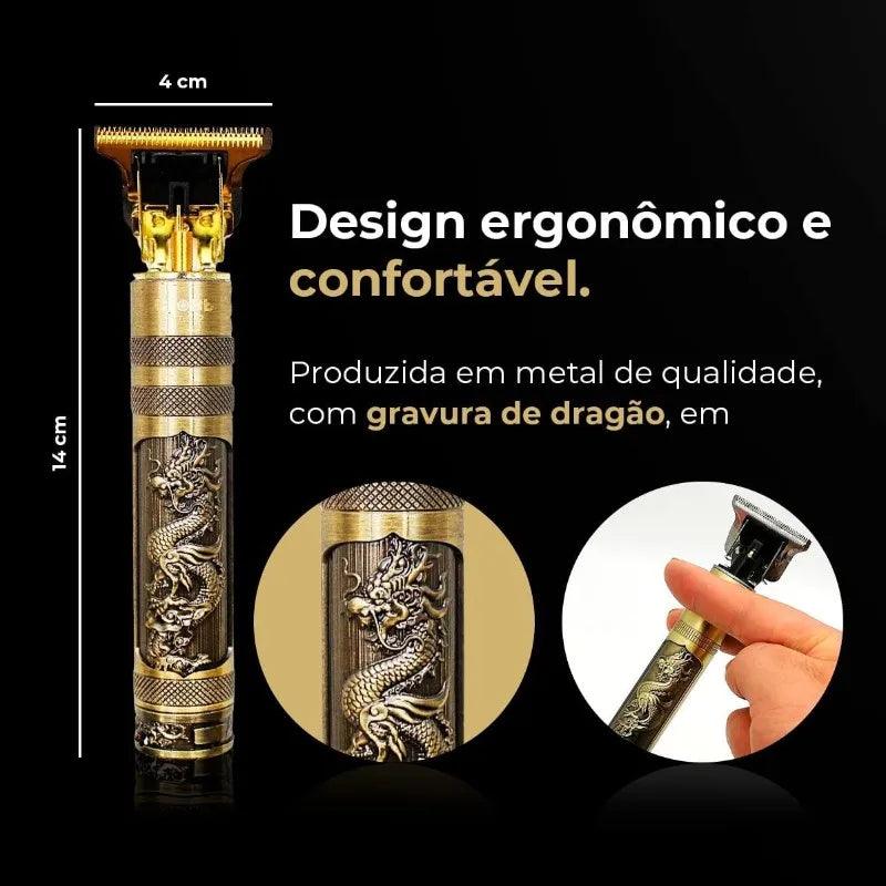 Máquina de corte de cabelo profissional elétrica designer masculino