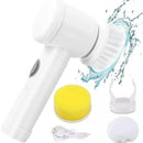 Escova de Limpeza 3 em 1 Eletrica Usb Super Pro