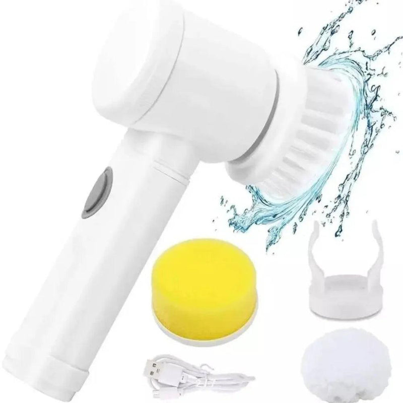 Escova de Limpeza 3 em 1 Eletrica Usb Super Pro