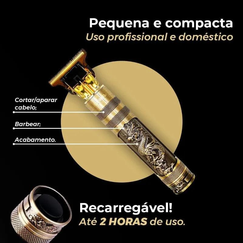 Máquina de corte de cabelo profissional elétrica designer masculino