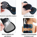 Mini Massageador EMS Estimulador Elétrico De Pescoço Portátil.