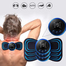 Mini Massageador EMS Estimulador Elétrico De Pescoço Portátil.