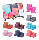 Kit Organizador de Mala de Viagem com 6 Necessaires