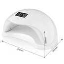 Cabine Estufa De Unha Sun 5 Digital 48w Bivolt 24 leds Uv Para Unhas Gel Acrígel