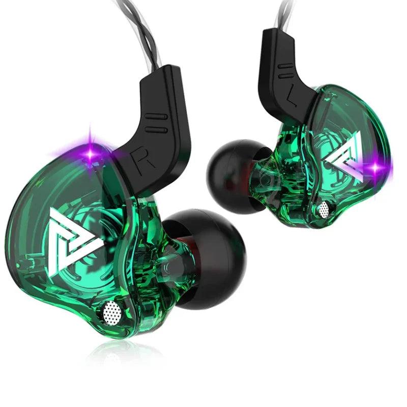 Fone de Ouvido com Fio com Microfone de Cobre Driver Estilo Esportivo