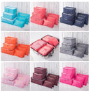 Kit Organizador de Mala de Viagem com 6 Necessaires