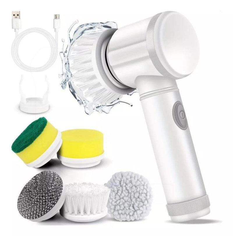 Escova de Limpeza 3 em 1 Eletrica Usb Super Pro