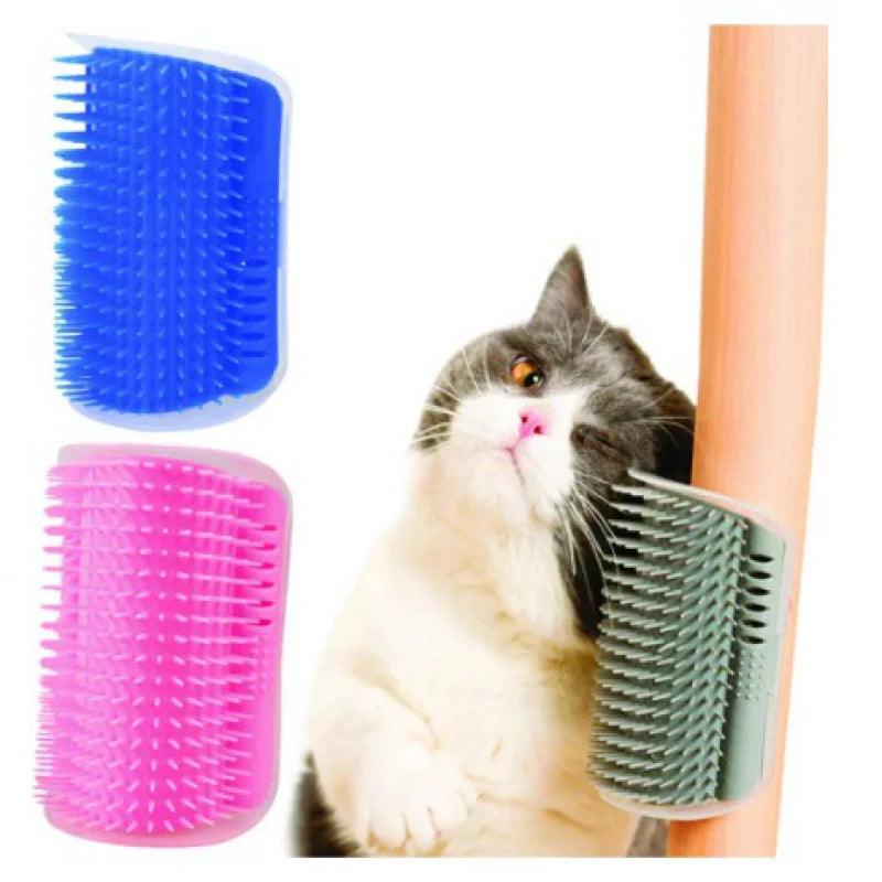 Escova Pet Escova  Gato Tira Parede Massagem Brinquedo