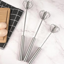 Semi-automático Batedor de Ovos Manual Misturador