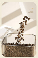 Tigela de Água Transparente Recipiente de Armazenamento de Alimentos para de Gato e Cachorro Acessórios