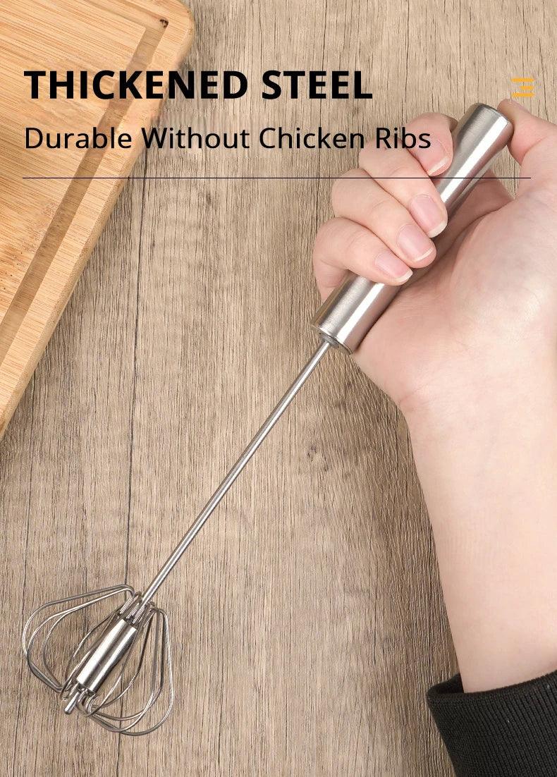 Semi-automático Batedor de Ovos Manual Misturador