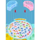 Brinquedos de pesca giratório elétrico  para crianças