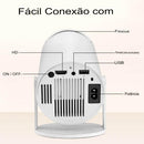 Projetor 4K Android 11 WiFi Beam 260ANSI AllwinnerH713