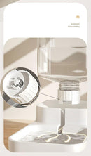 Tigela de Água Transparente Recipiente de Armazenamento de Alimentos para de Gato e Cachorro Acessórios