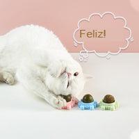 Brinquedo rotacional 360° Erva Catnip