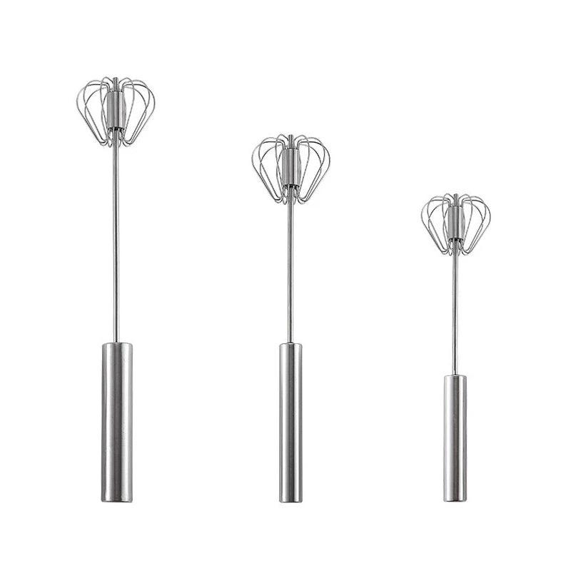 Semi-automático Batedor de Ovos Manual Misturador