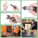 Termômetro culinário digital para cozinha e alimentos