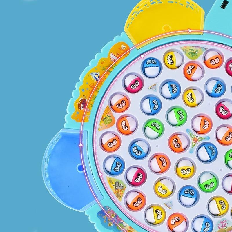 Brinquedos de pesca giratório elétrico  para crianças