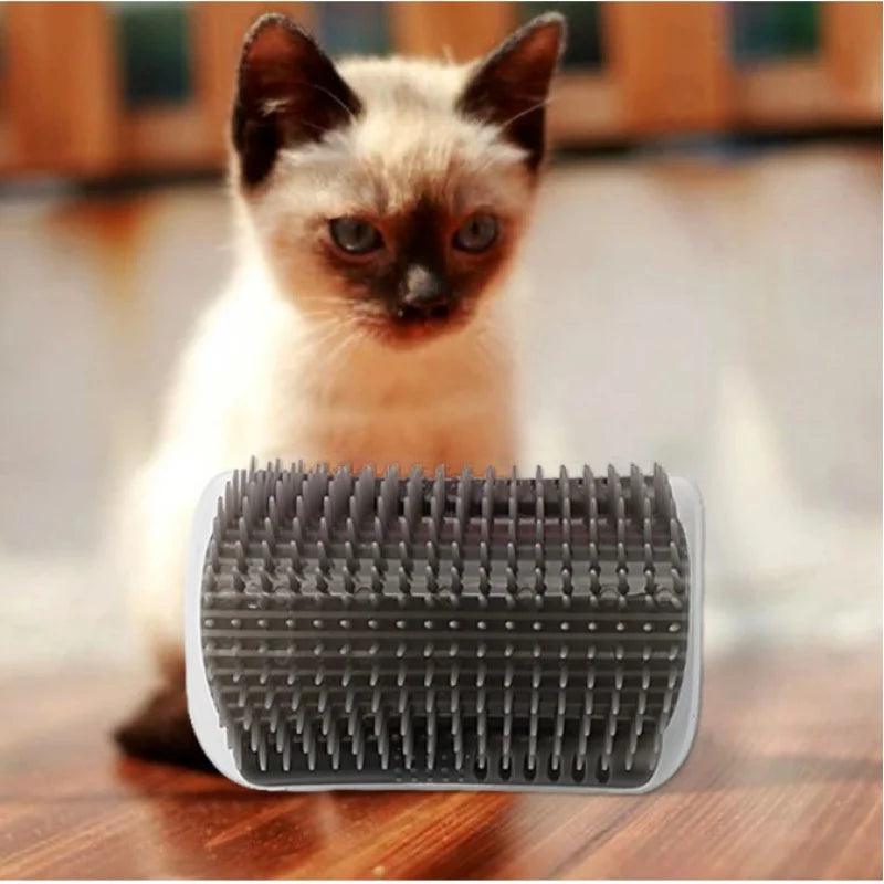 Escova Pet Escova  Gato Tira Parede Massagem Brinquedo