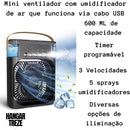 Mini Ar-Condicionado Portátil  Climatizador