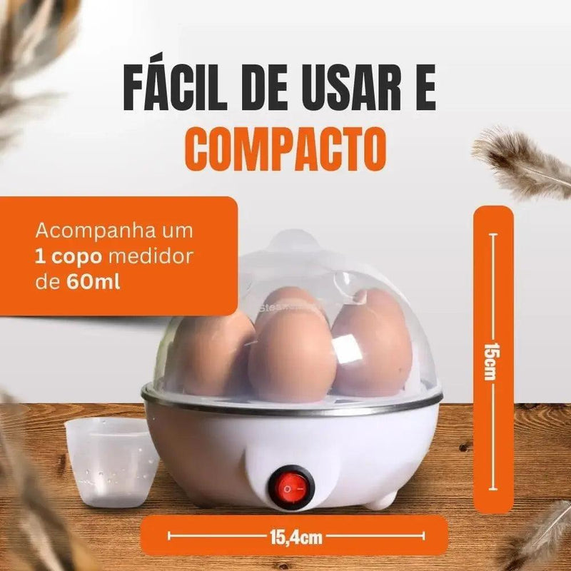 Cozedor de Ovos Recarregável - Egg Cooker 110V/220